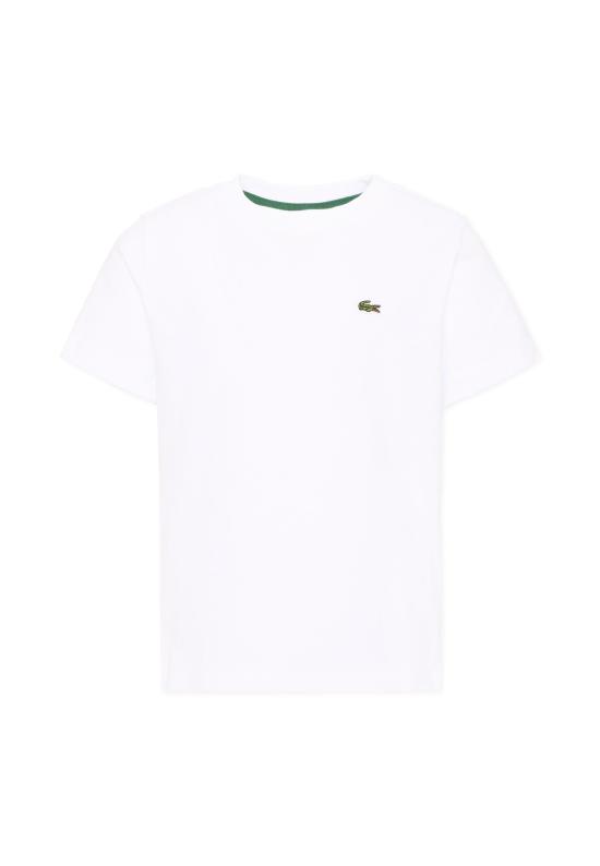 26FW [키즈] 라코스테 티셔츠 7867 W8L WHITE