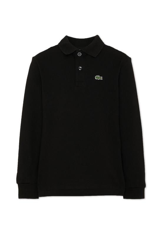 26FW [키즈] 라코스테 폴로 셔츠 7387 K96 BLACK