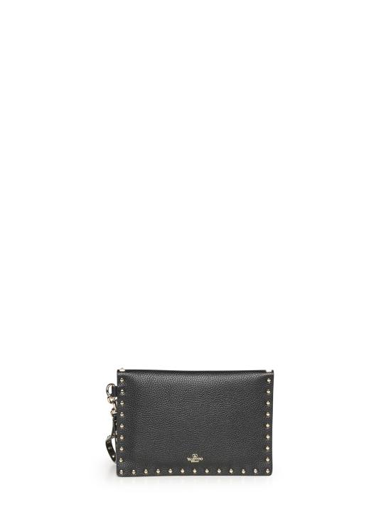 26FW 발렌티노 가라바니 클러치/파우치 9W2P0P87 BLACK - VALENTINO GARAVANI