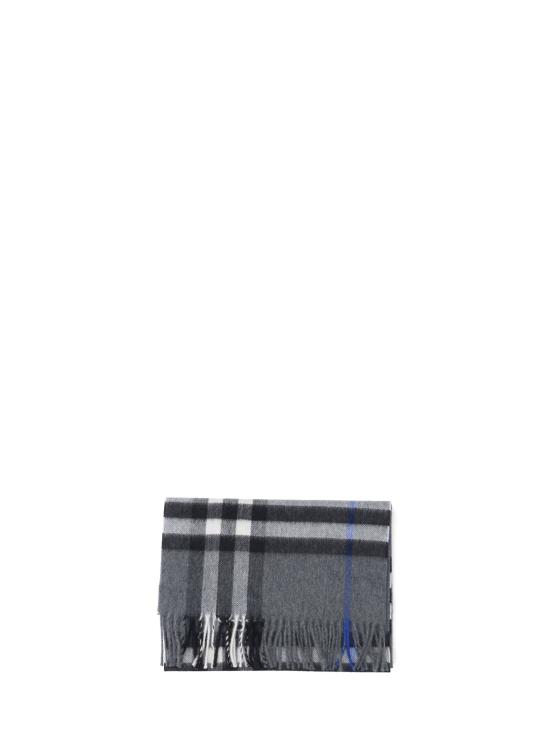 26FW 버버리 체크 캐시미어 스카프 8112642 GREY - BURBERRY