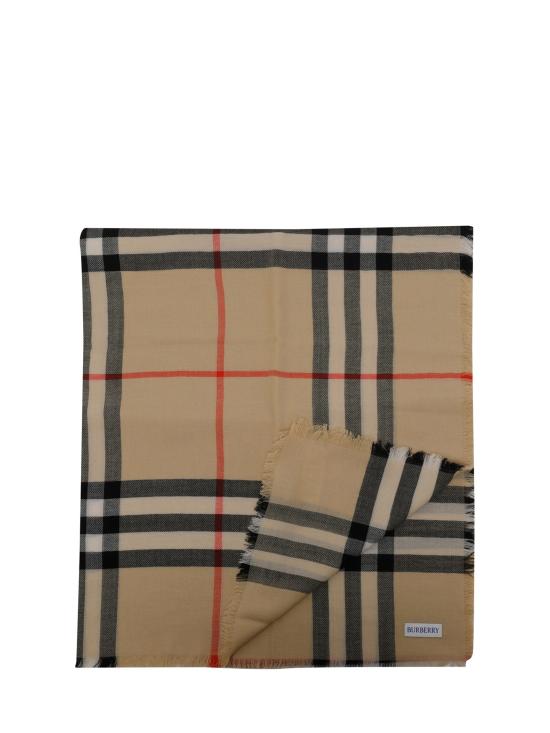 26FW 버버리 체크 울 스카프 8122127 BEIGE
