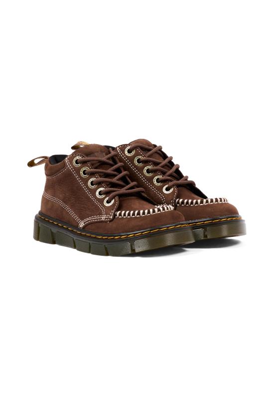 26FW [키즈] 닥터마틴 미들 부츠 RAFFE MOC BOOT J 43238200 DARK BROWN - DR.MARTENS