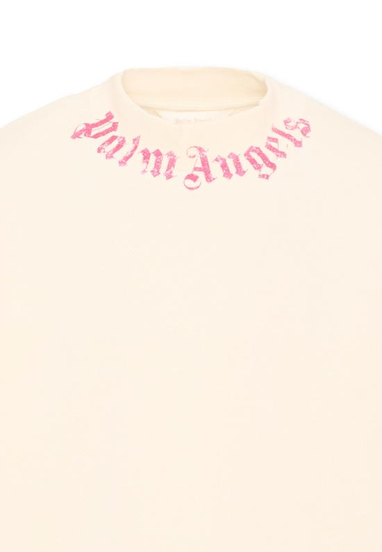 26SS [키즈] 팜앤젤스 니트/스웻셔츠 VPGBA013S26FLE004 002 IVORY - PALM ANGELS