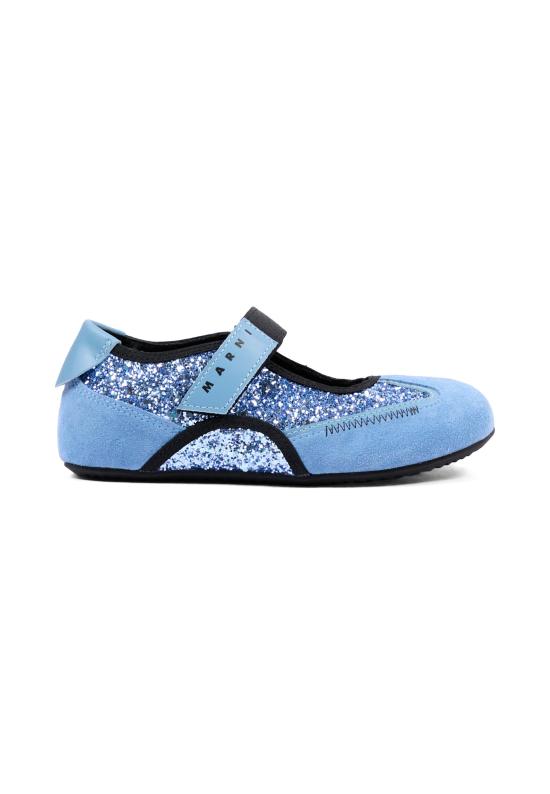 26FW [키즈] 마르니 플랫 슈즈 83788 VAR3 LIGHT BLUE