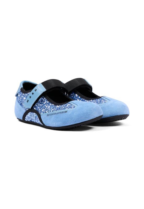 26FW [키즈] 마르니 플랫 슈즈 83788 VAR3 LIGHT BLUE - MARNI