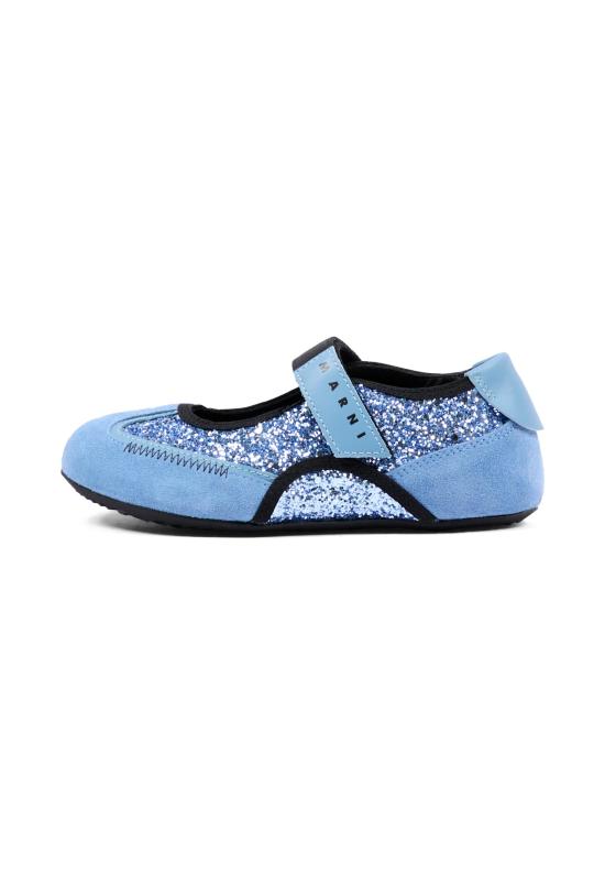 26FW [키즈] 마르니 플랫 슈즈 83788 VAR3 LIGHT BLUE - MARNI