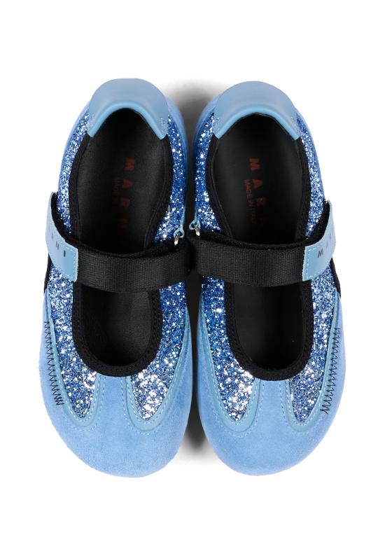 26FW [키즈] 마르니 플랫 슈즈 83788 VAR3 LIGHT BLUE - MARNI