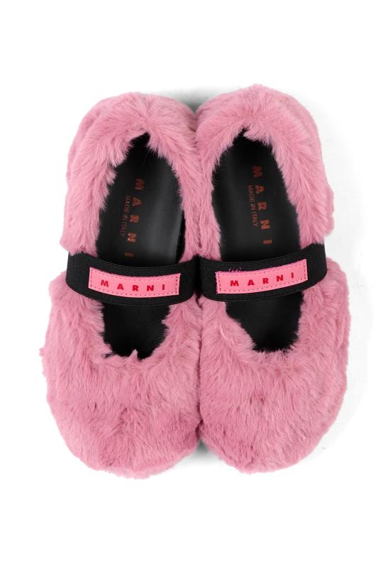 26FW [키즈] 마르니 플랫 슈즈 83786 VAR4 PINK - MARNI