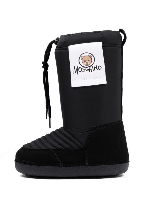 26FW [키즈] 모스키노 미들 부츠 84299 VAR3 BLACK - MOSCHINO