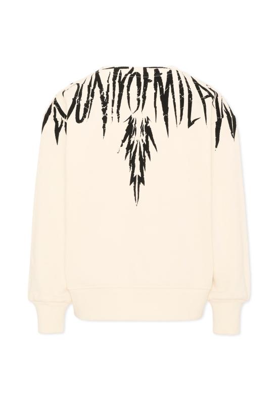 26SS [키즈] 컨트리 오브 밀란 니트/스웻셔츠 S6CMJBSW024 412 IVORY - COUNTY OF MILAN