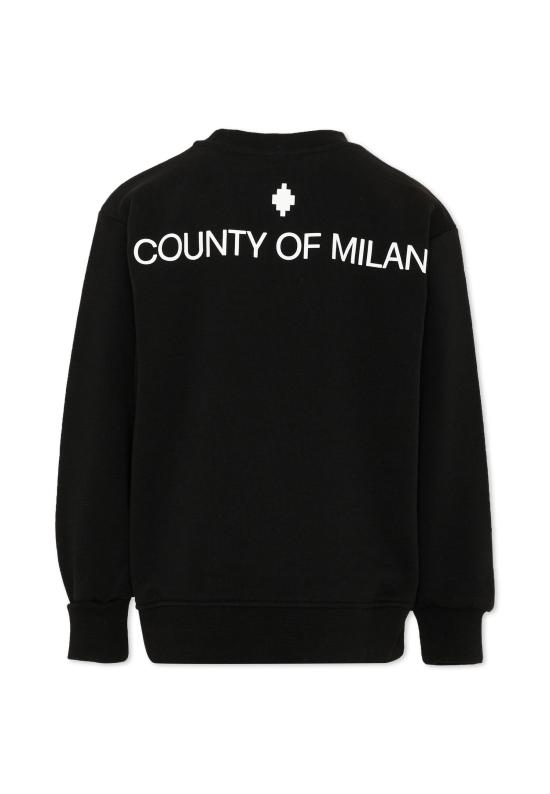 26SS [키즈] 컨트리 오브 밀란 티셔츠 S6CMJBSW054 110 BLACK - COUNTY OF MILAN