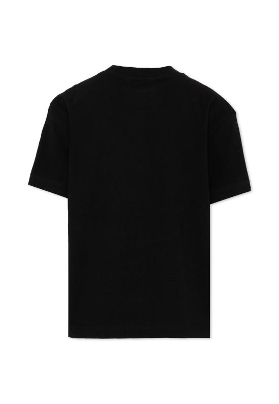 26SS [키즈] 팜앤젤스 티셔츠 PBAA003S26JER005 110 02 BLACK - PALM ANGELS