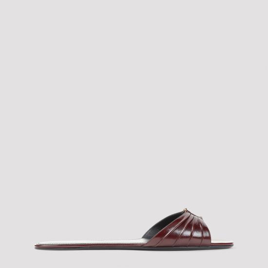 26FW 생로랑 바빌론 슬립온 슬라이드 바빌론 슬립온 슬라이드 869658 AAEHF 6629 VINTAGE BORDEAUX