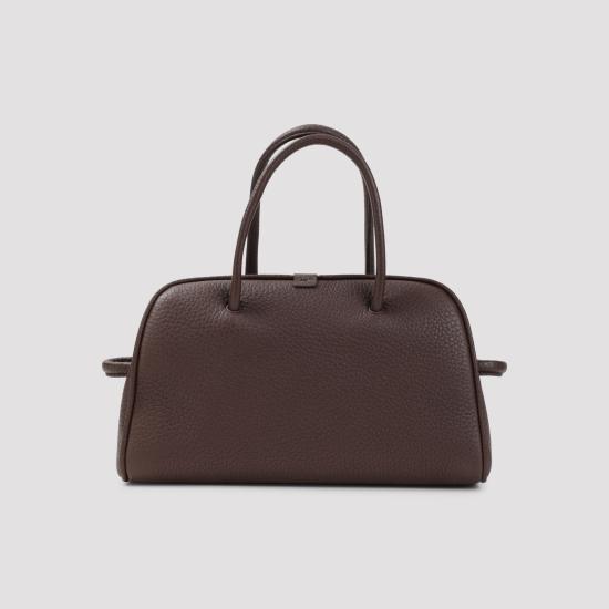 26FW 자크뮈스 TURISMO 투리스모 소프트 스몰 볼링 토트벡 BAW00416AC03A03 880 DARK BROWN - JACQUEMUS