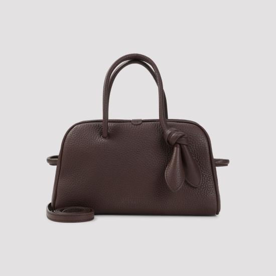 26FW 자크뮈스 TURISMO 투리스모 소프트 스몰 볼링 토트벡 BAW00416AC03A03 880 DARK BROWN - JACQUEMUS