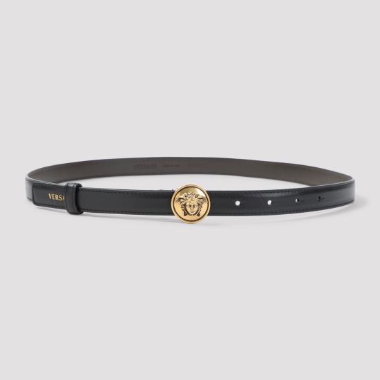 26FW 베르사체 벨트 1026856 DVTP1 1B55J BLACK GOLD 82