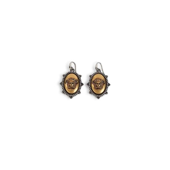 26FW 베르사체 이어링 1024468 1A00620 4JSE0 PALLADIUM 82 GOLD - VERSACE