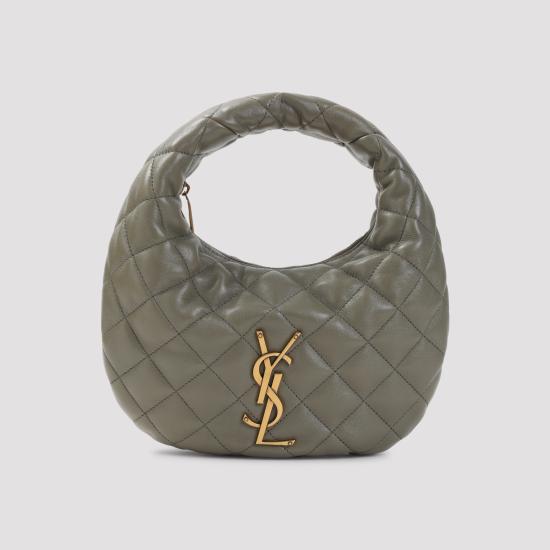 26FW 생로랑 이카리노 퀼티드 나파 토트백 851689 AAANG 3775 DK STRONG MOSS - SAINT LAURENT