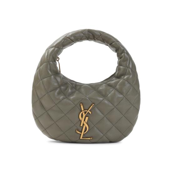 26FW 생로랑 이카리노 퀼티드 나파 토트백 851689 AAANG 3775 DK STRONG MOSS - SAINT LAURENT