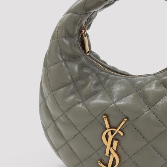 26FW 생로랑 이카리노 퀼티드 나파 토트백 851689 AAANG 3775 DK STRONG MOSS - SAINT LAURENT