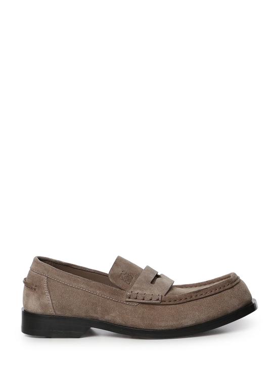 26FW 로에베 보바인 스웨이드 카프스킨 로퍼 M816290X67 BROWN
