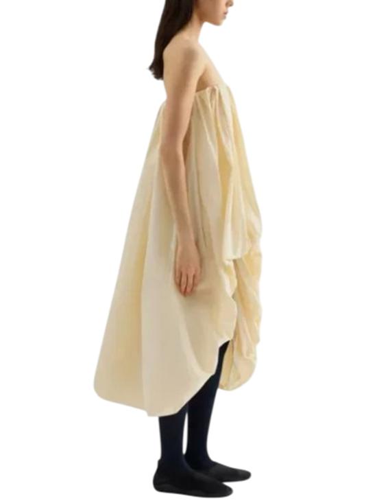 26FW 질샌더 숏 원피스 J03CT0687J70005 106 EGGSHELL - JIL SANDER