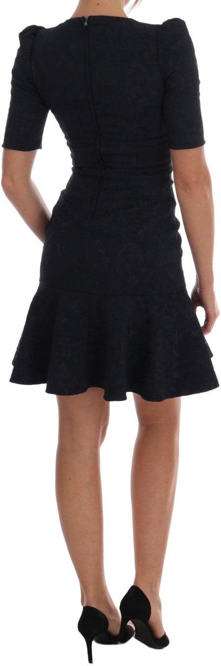 26FW 돌체앤가바나 숏 원피스 9069427786014 BLACK - DOLCE & GABBANA