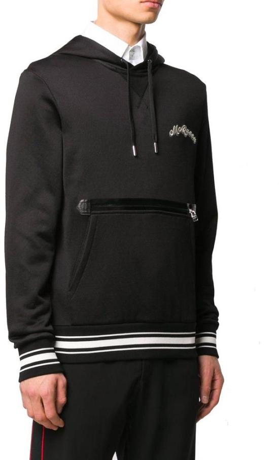 26FW 알렉산더 맥퀸 니트웨어 10010800980254 BLACK - ALEXANDER MCQUEEN
