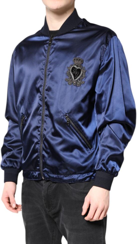 26FW 돌체앤가바나 봄버 자켓 9792436961566 BLUE - DOLCE & GABBANA
