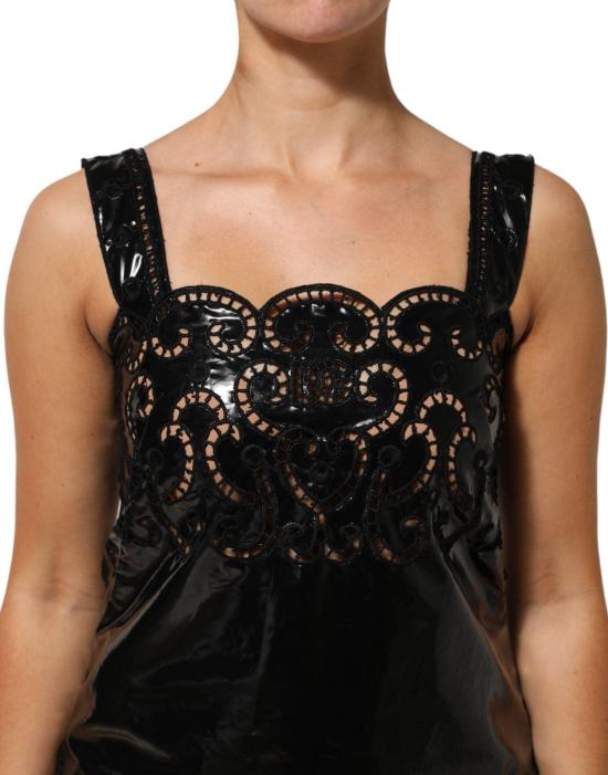 26FW 돌체앤가바나 숏 원피스 9902683390238 BLACK - DOLCE & GABBANA