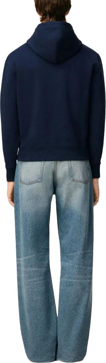 26FW 아미 후드 티셔츠 9990048645406 NAVY - AMI