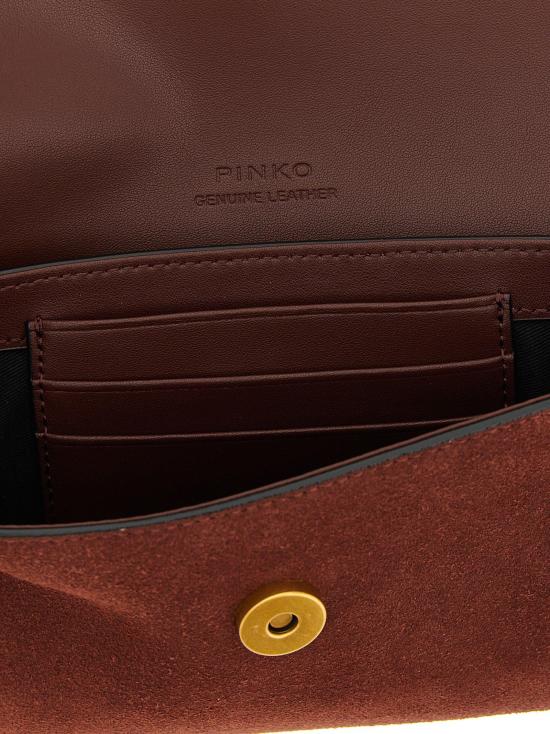 26FW 핑코 숄더백 10120184135966 MAROON - PINKO
