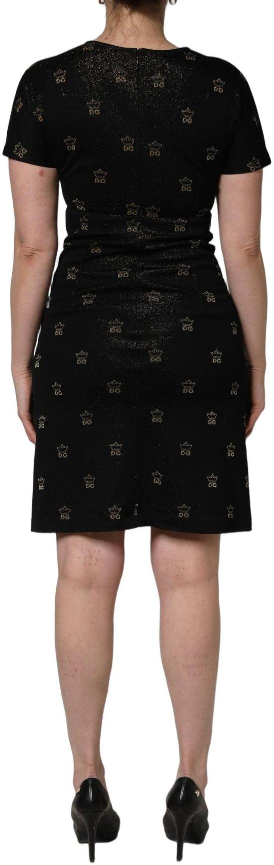 26FW 돌체앤가바나 미디 원피스 10065928847646 BLACK - DOLCE & GABBANA