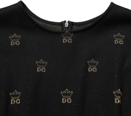26FW 돌체앤가바나 미디 원피스 10065928847646 BLACK - DOLCE & GABBANA