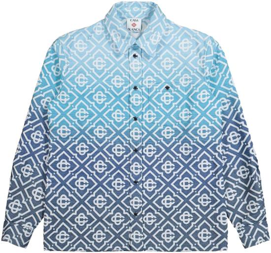 26SS 카사블랑카 셔츠 15779739205918 BLUE