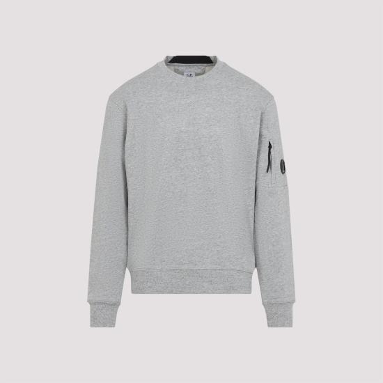 26FW 씨피 컴퍼니 다이애그널 레이즈드 플리스 스웨트셔츠 RCCMSS713A 005086W M94 GREYSTONE MELANGE