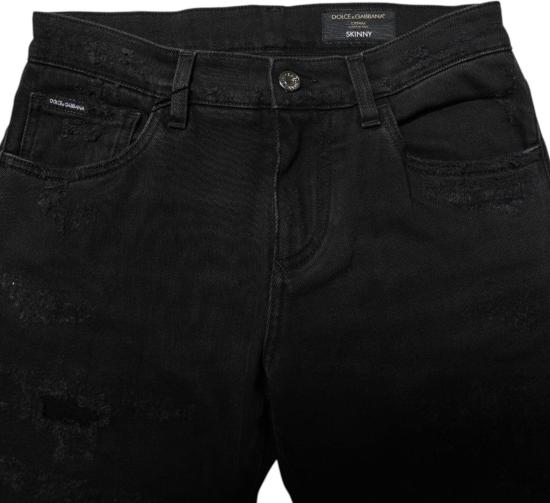 26FW 돌체앤가바나 데님 팬츠 9785787777310 BLACK - DOLCE & GABBANA