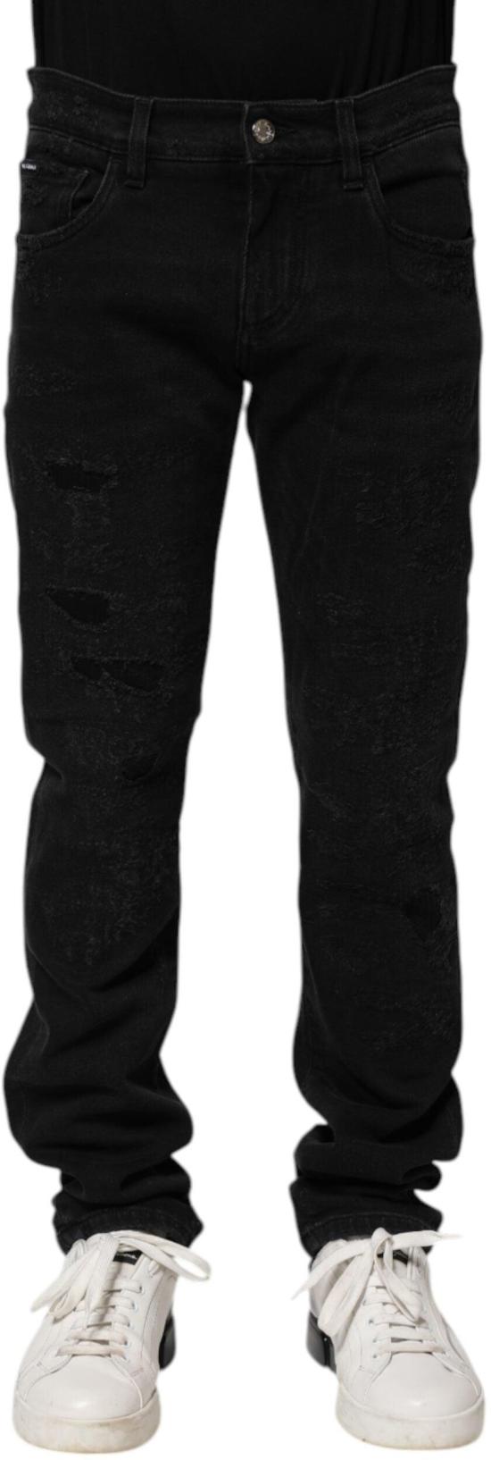 26FW 돌체앤가바나 데님 팬츠 9785787777310 BLACK