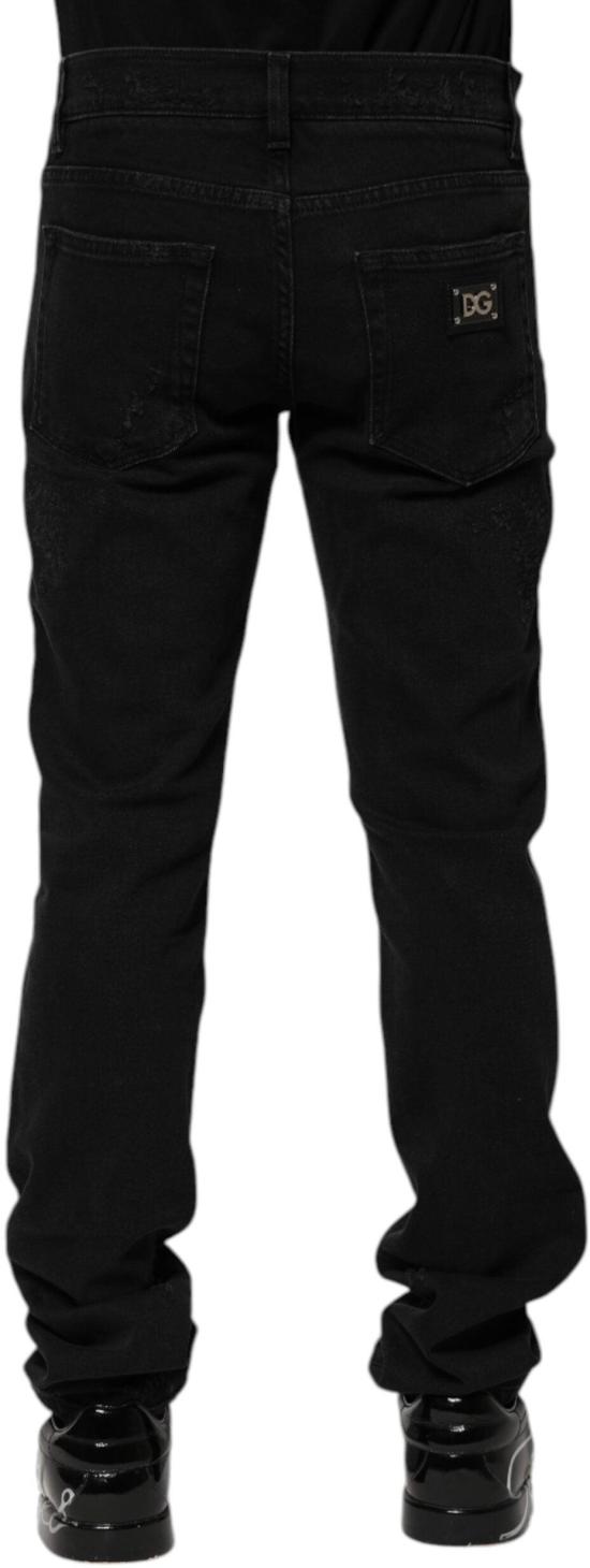 26FW 돌체앤가바나 데님 팬츠 9785787777310 BLACK - DOLCE & GABBANA