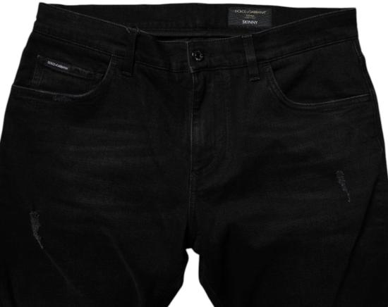 26FW 돌체앤가바나 데님 팬츠 9741423673630 BLACK - DOLCE & GABBANA