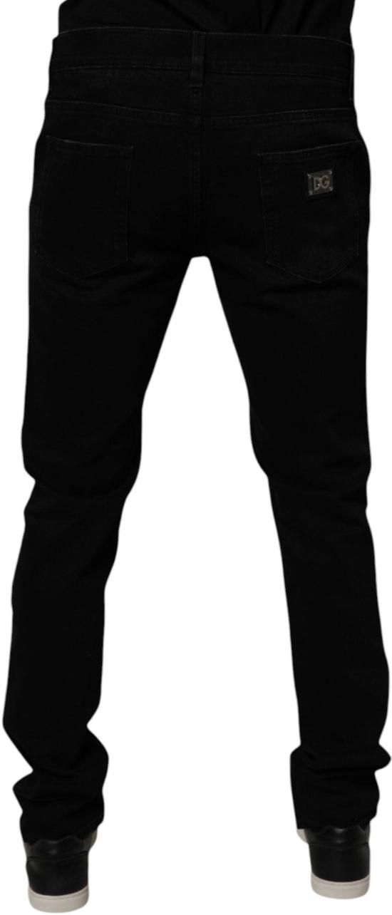 26FW 돌체앤가바나 데님 팬츠 9741423673630 BLACK - DOLCE & GABBANA