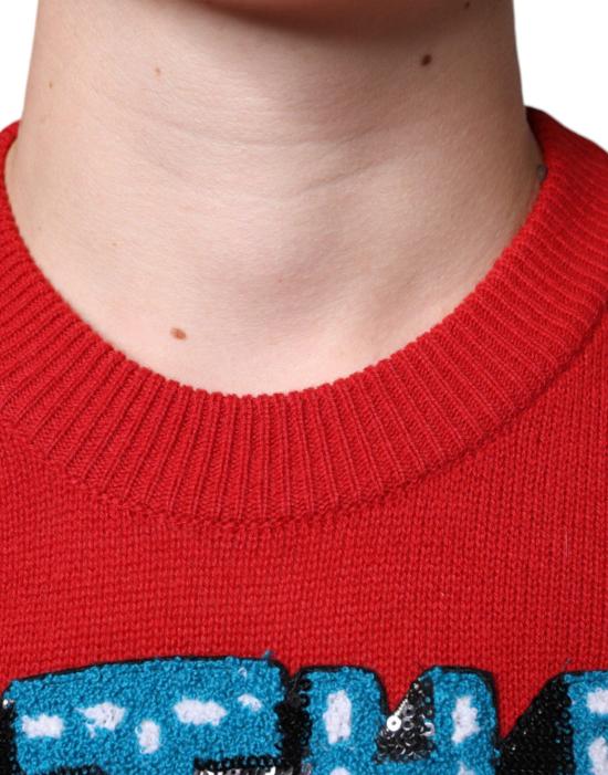 26FW 돌체앤가바나 니트웨어 9623688773918 RED - DOLCE & GABBANA