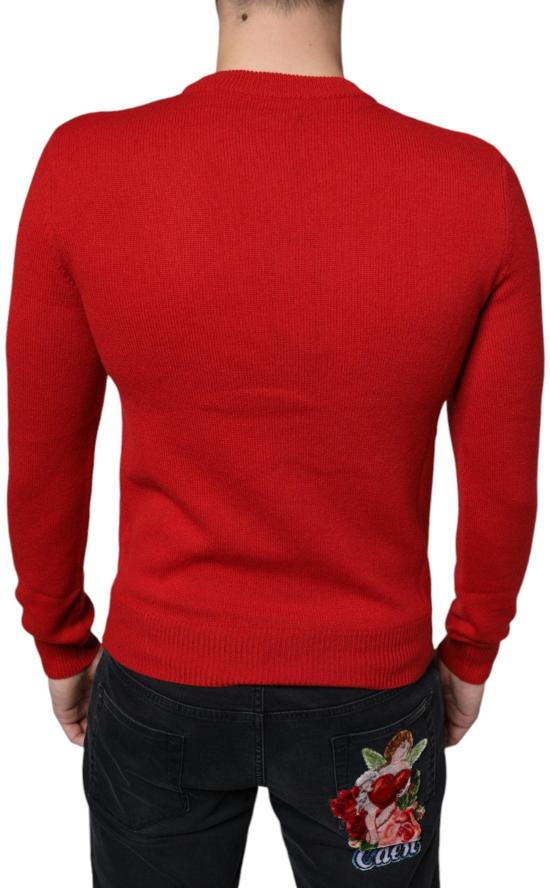 26FW 돌체앤가바나 니트웨어 9623688773918 RED - DOLCE & GABBANA