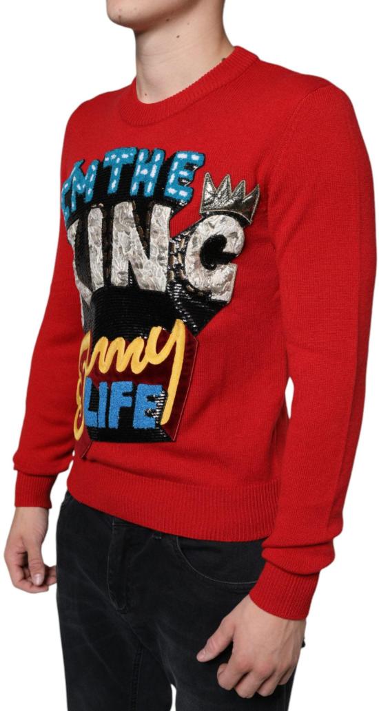 26FW 돌체앤가바나 니트웨어 9623688773918 RED - DOLCE & GABBANA