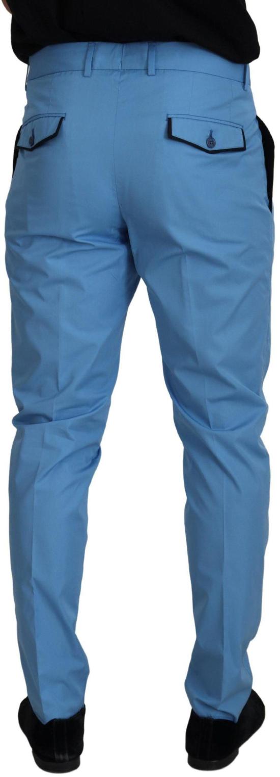 26FW 돌체앤가바나 치노 팬츠 49353928376606 BLUE - DOLCE & GABBANA