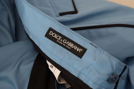 26FW 돌체앤가바나 치노 팬츠 49353928376606 BLUE - DOLCE & GABBANA