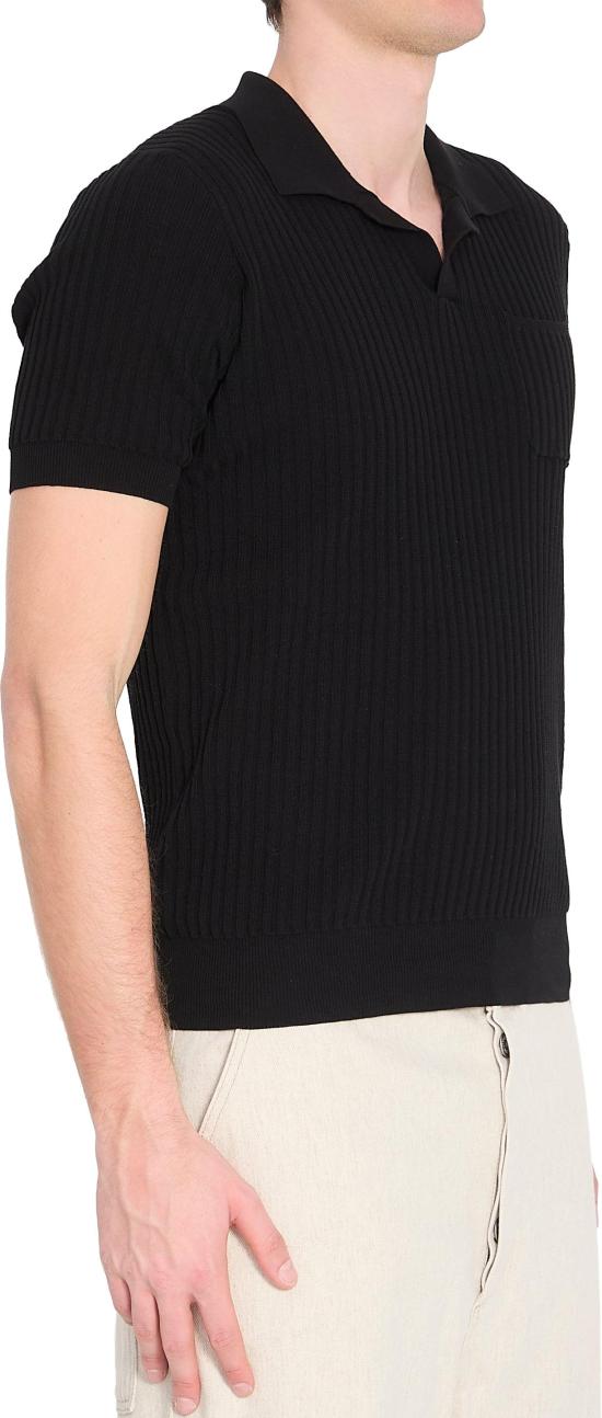 26SS 로베르토 콜리나 폴로 티셔츠 50772083638558 BLACK - ROBERTO COLLINA