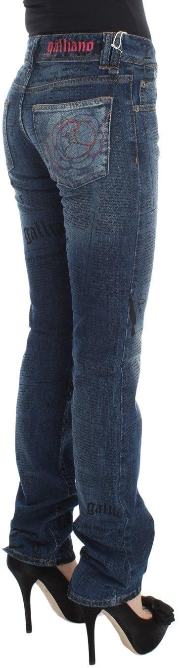 26FW 갈리아노 데님 팬츠 9664981893406 BLUE - GALLIANO