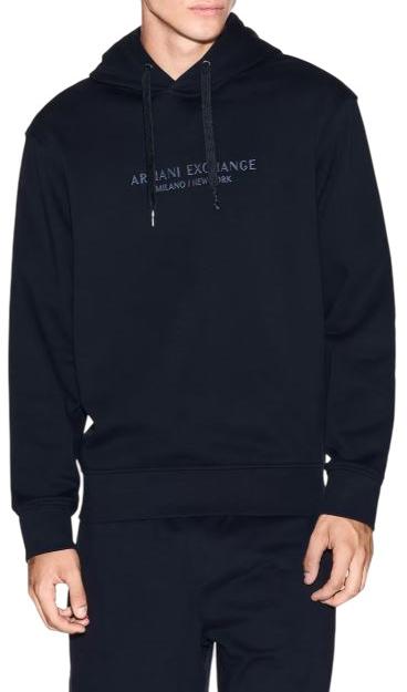 25FW 알마니 후드 티셔츠 50094878589214 BLACK - ARMANI