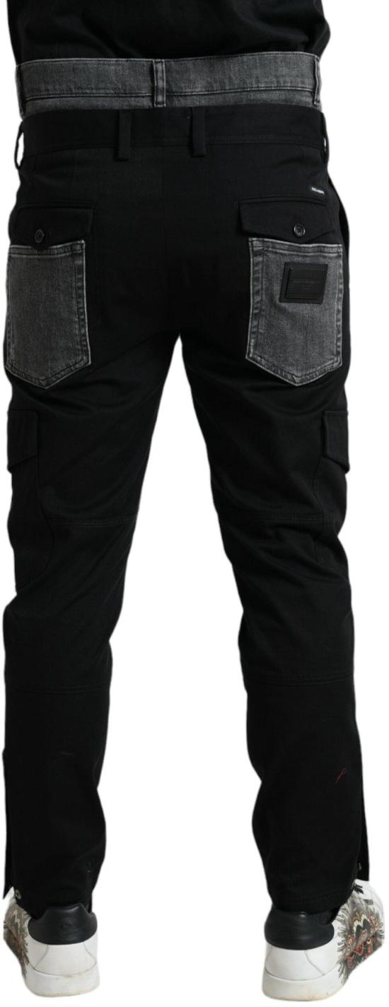 26FW 돌체앤가바나 데님 팬츠 49354027729182 BLACK - DOLCE & GABBANA